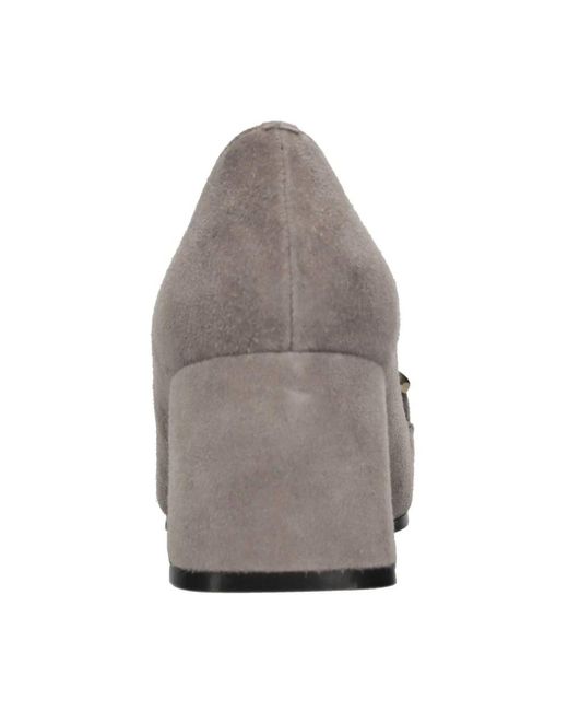 Bibi Lou Gray Pumps