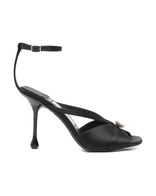 High Heel Sandals Jimmy Choo de color Black