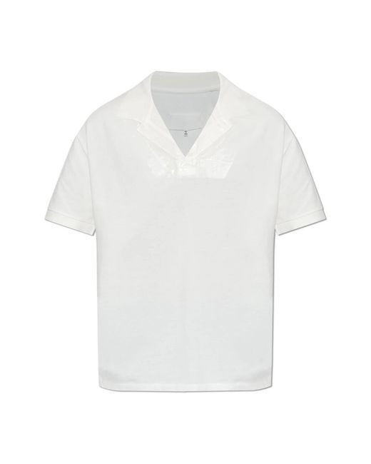 Maison Margiela Taped Polo in het White voor heren