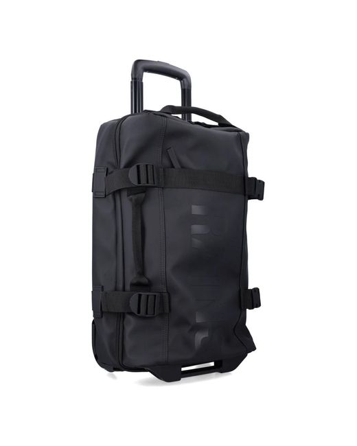 Rains Black Cabin Bags