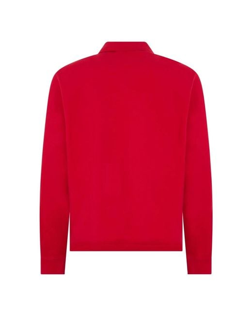 Prada Red Polo Shirts