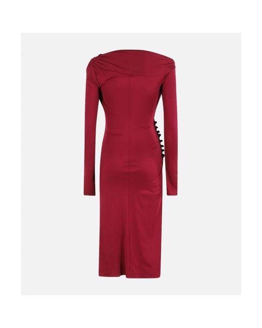 Elisabetta Franchi Red Maxi Dresses