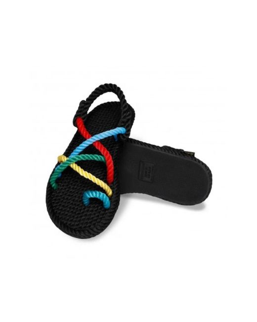Flat Sandals Bohonomad de color Blue