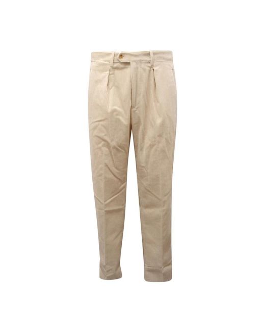 Etro Samt Hose in Natural für Herren
