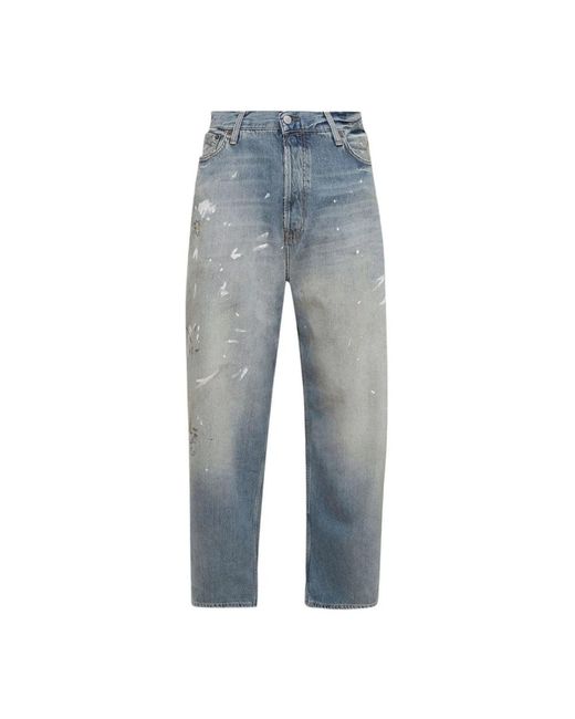 Acne Blue Loose Fit Jeans