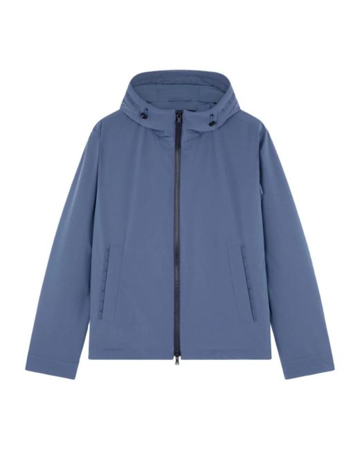 Paul & Shark Jassen ,Blauw ,Polyester Stijlvolle Jas in het Blue voor heren