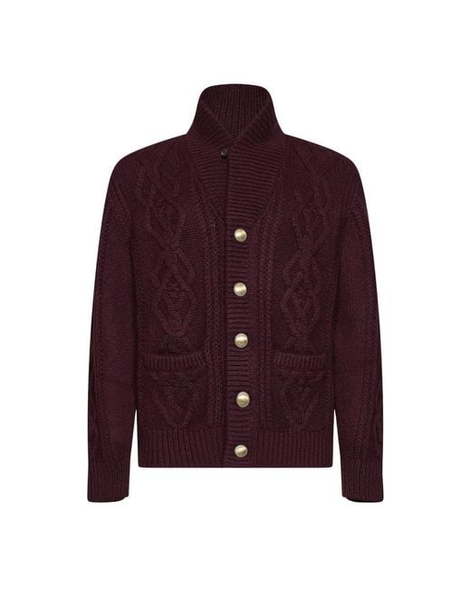 Brunello Cucinelli Purple Cardigans for men