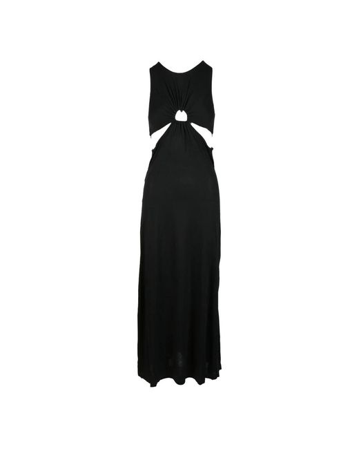 Pinko Black Maxi Dresses