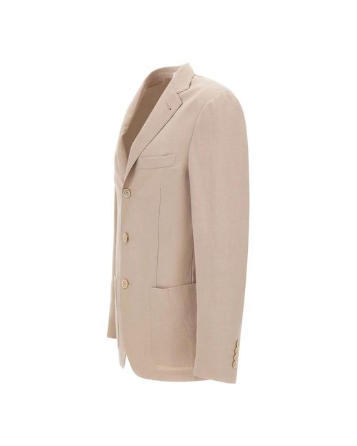 Blazers Eleventy de hombre de color Natural