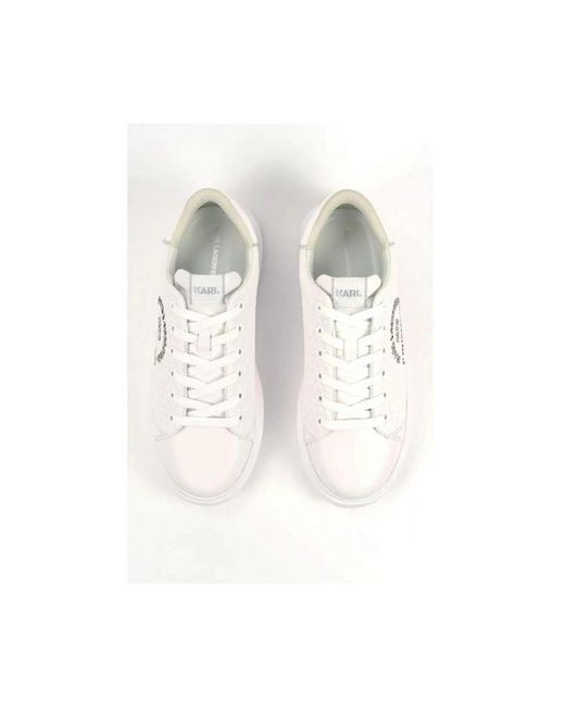 Karl Lagerfeld White Sneakers for men