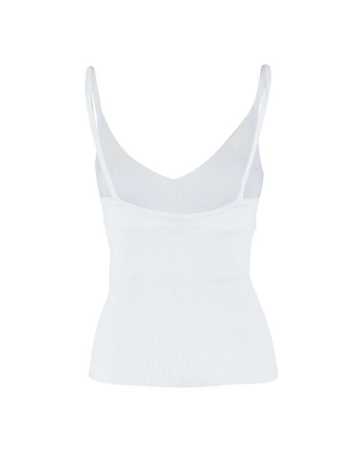 P.A.R.O.S.H. Cipria26 Top in het White