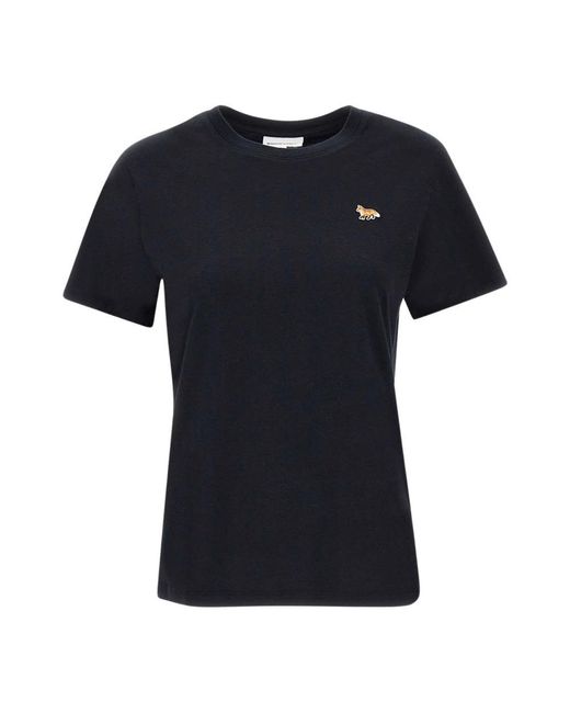 Maison Kitsuné Black T-Shirts