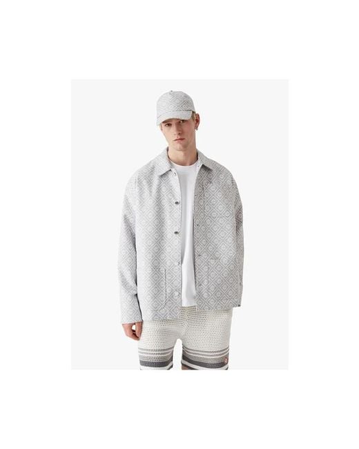 Casablanca White Light Jackets for men