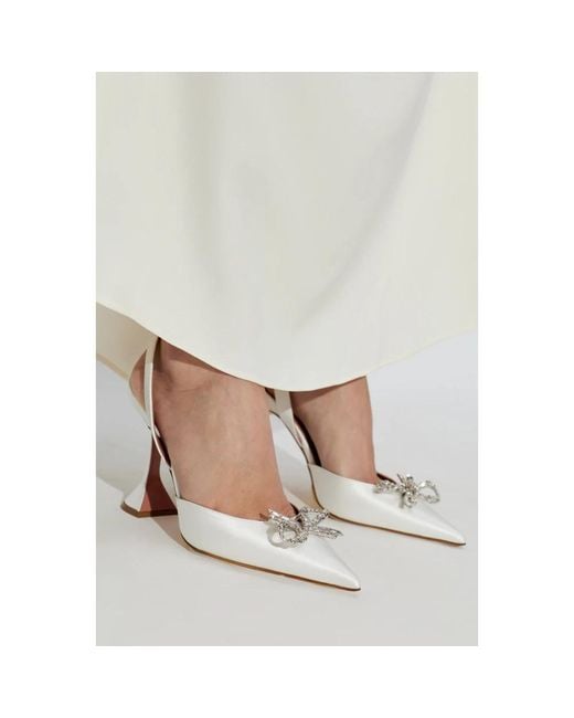 AMINA MUADDI Metallic Pumps