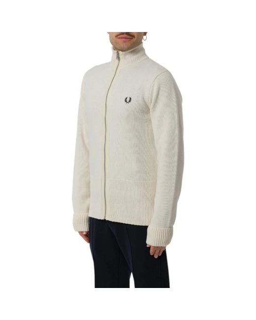 Fred Perry Natural Cardigans for men