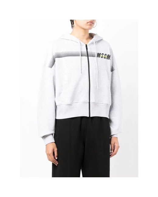 Zip-Throughs MSGM de color White