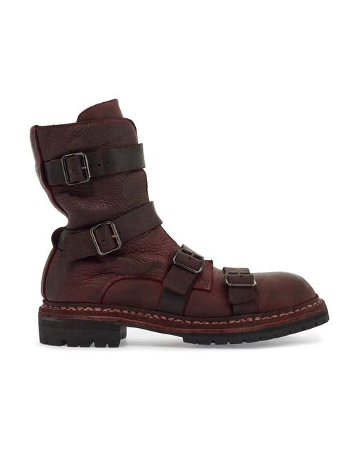 Winter Boots Guidi de color Brown