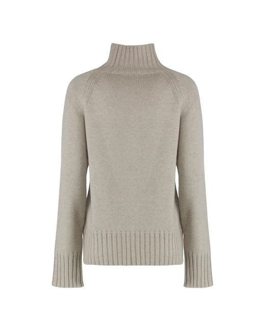 Max Mara Gray Turtlenecks