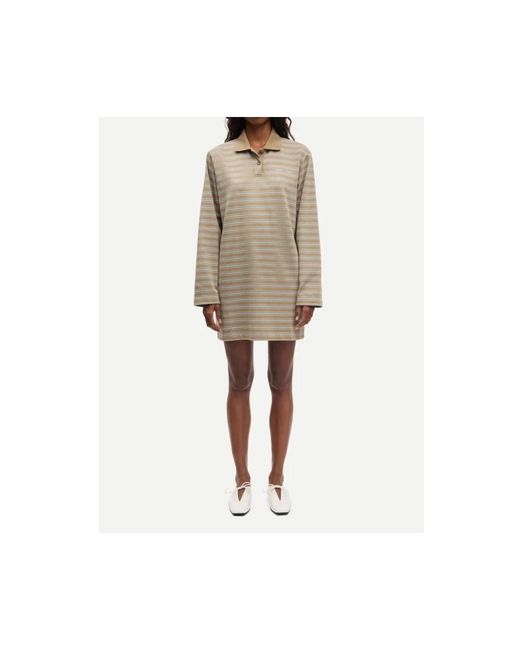 Short Dresses Samsøe & Samsøe de color Natural
