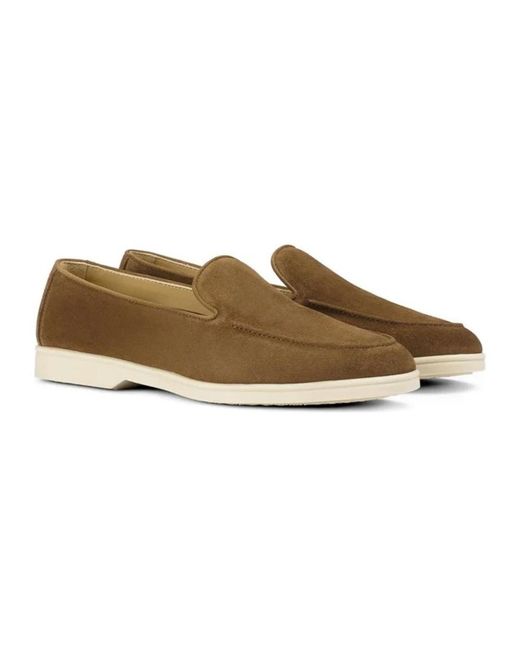 Doucal's Brown Joan Loafers