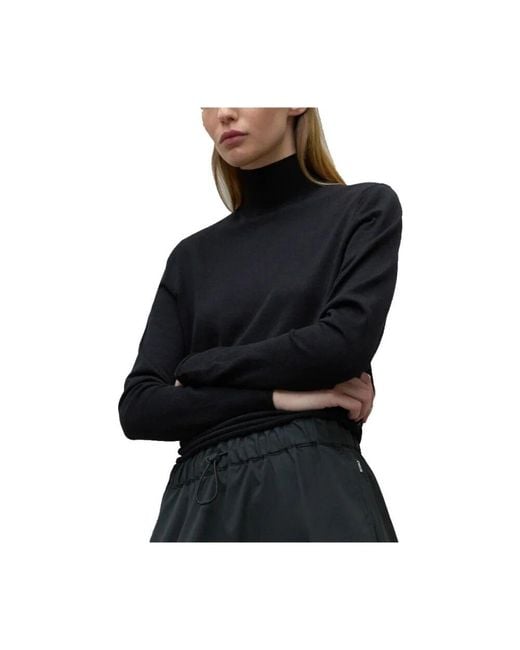 Turtlenecks Ecoalf de color Black