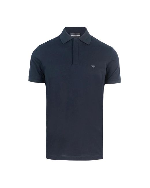 Polo Shirts di Emporio Armani in Blue da Uomo