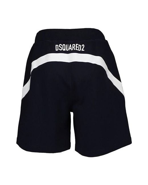 DSquared² Bermuda Shorts in het Blue voor heren