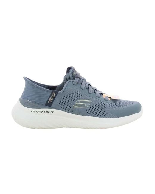 Skechers Blaue Herrenschuhe in Blue für Herren