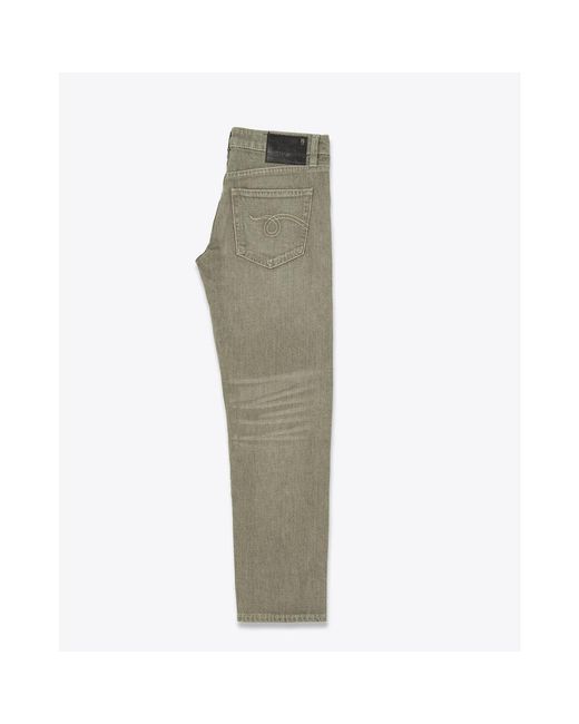 R13 Gray Cropped Jeans