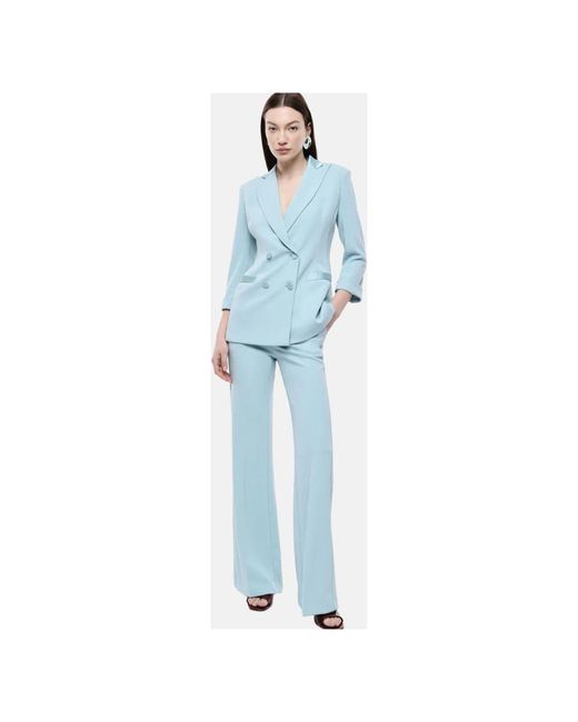 Imperial Blue Wide Trousers