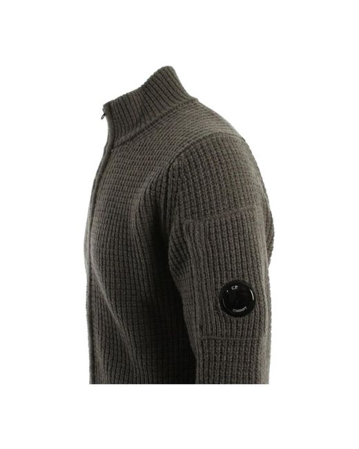 C P Company Black Cardigans for men
