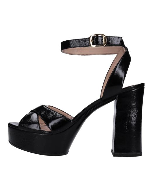 Unisa Black High Heel Sandals