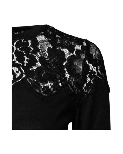 Dolce & Gabbana Black Long Sleeve T-Shirts