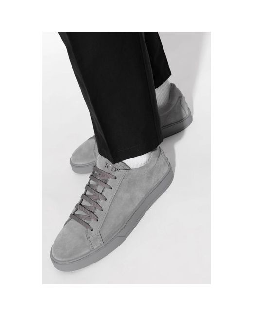 Tod's Gray Sneakers for men