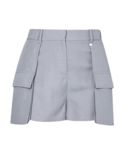 Short cargo con maxi bolsillos Liu Jo de color Gray