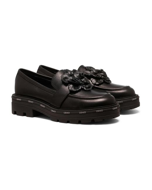 Liu Jo Black Loafers