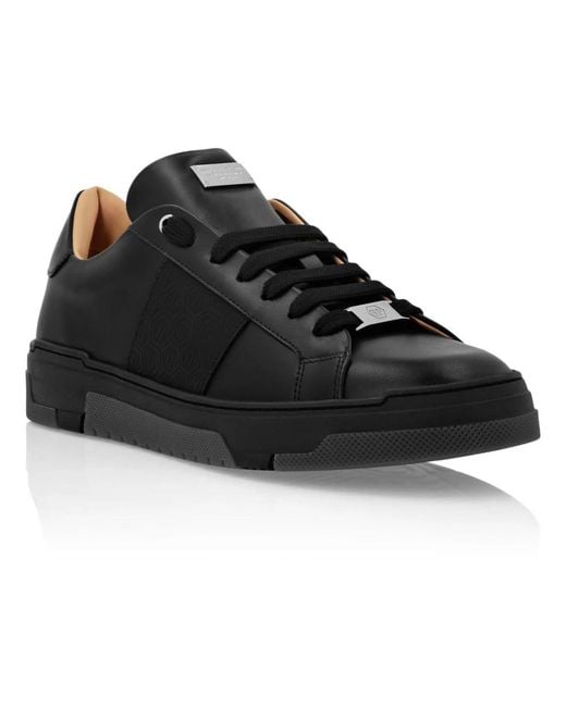 Philipp Plein Black Sneakers