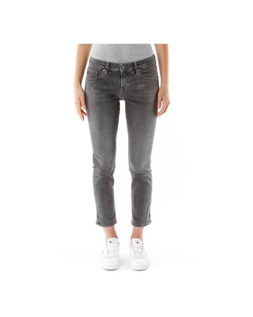 AG Jeans Gray Cropped Jeans