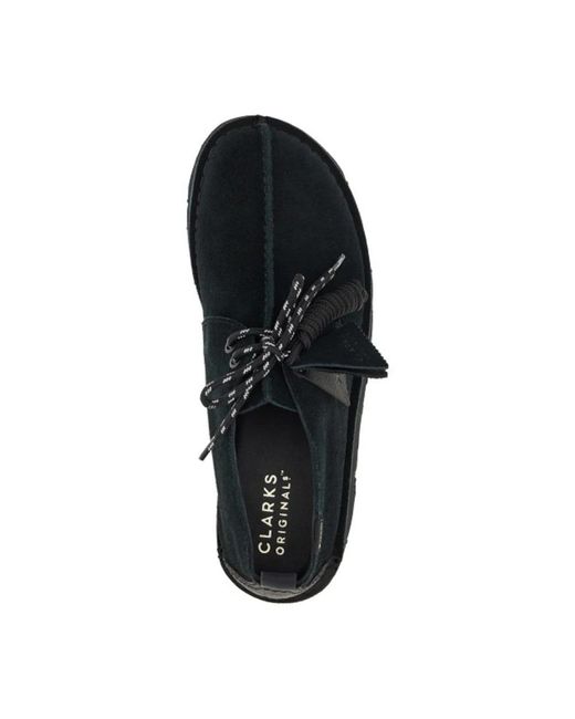 Clarks Black Laced Shoes for men