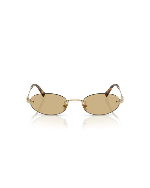 Miu Miu Metallic Sunglasses