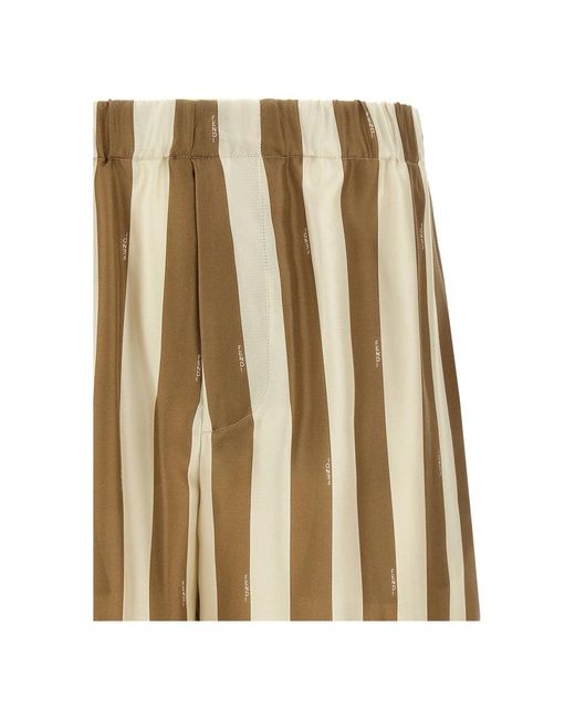 Fendi Natural Casual Shorts for men