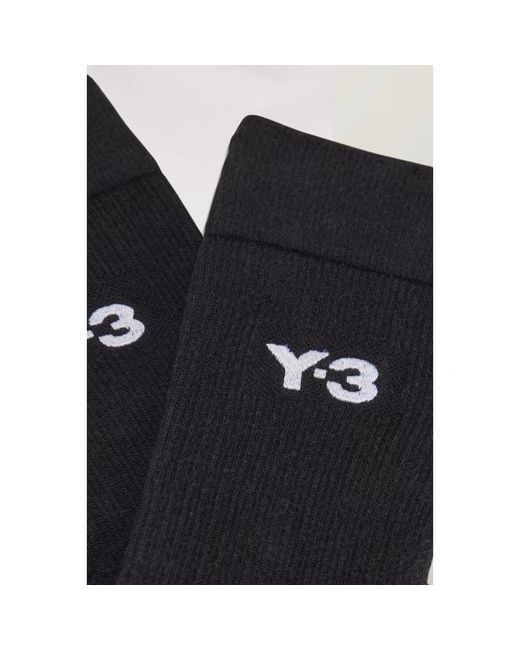 Socks Y-3 de hombre de color Black