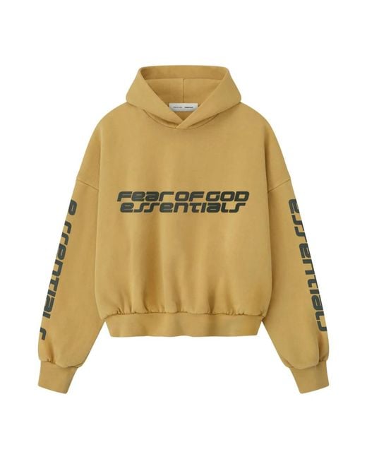 Fear Of God Brown Hoodies for men