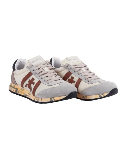 Premiata Gray Sneakers for men