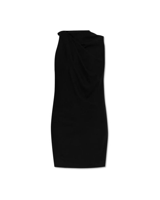 McQueen Black Knitted Dresses