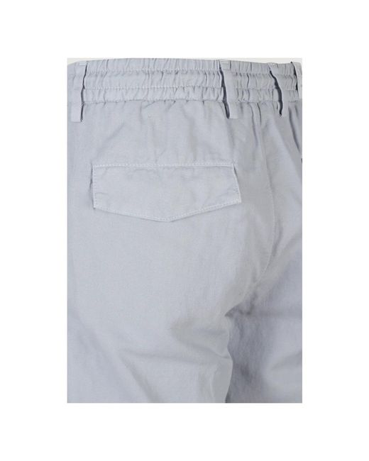 Eleventy Gray Slim-Fit Trousers for men