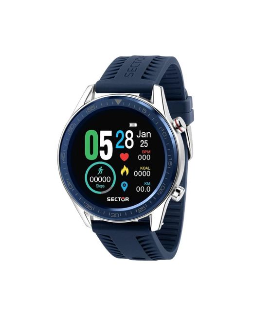 Sector No Limits S-02 smart digital blaues armbanduhr in Blue für Herren