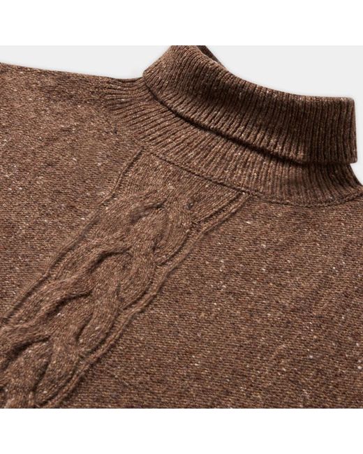 Brooks Brothers Brown Turtlenecks