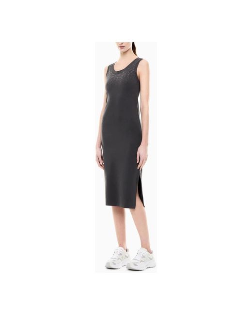 Midi Dresses EA7 de color Black