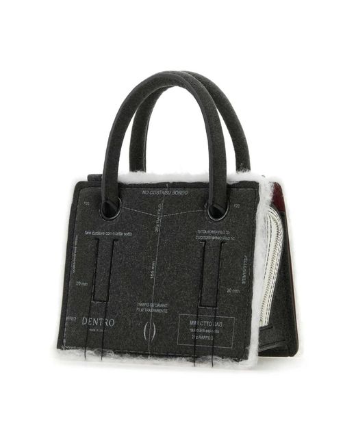 Handbags di Dentro in Black